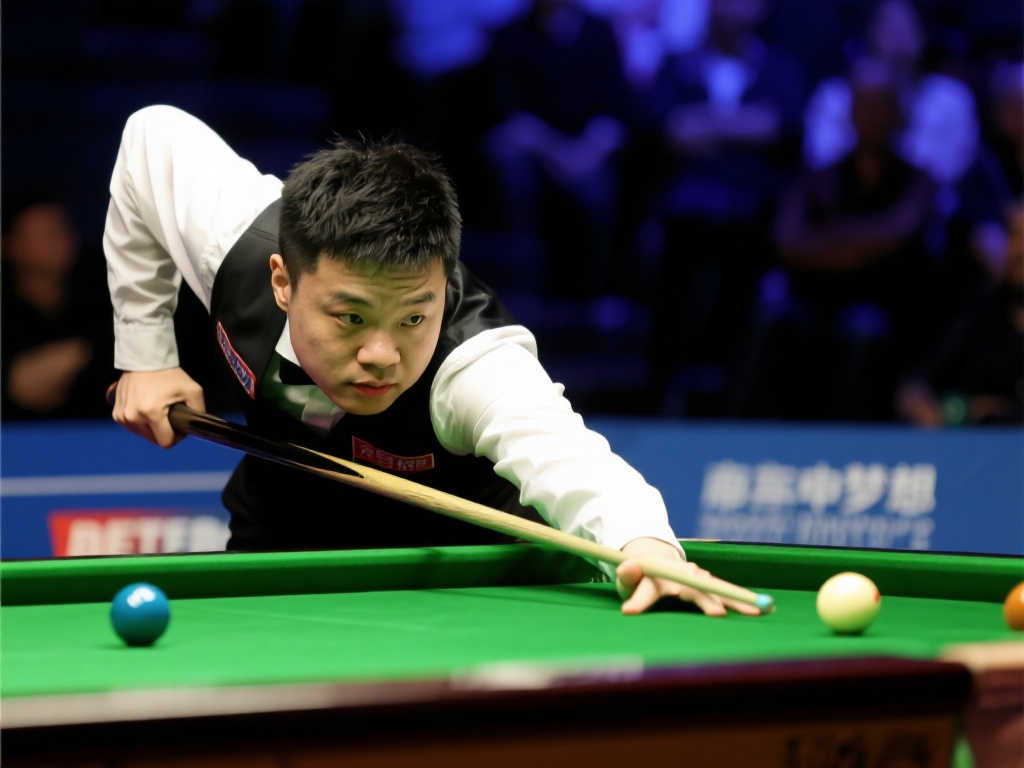 🤯惊艳表现！斯诺克世锦赛决赛：赵心童首阶段7-1大胜威廉姆斯